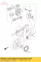 5D7F59250000, Yamaha, grampo yamaha mt yzf r 125 2015 2016, Novo