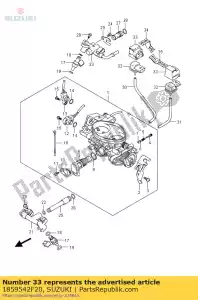 suzuki 1859542F20 soporte, sensor - Lado inferior