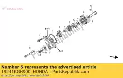 Aqui você pode pedir o eixo, bomba de água em Honda , com o número da peça 19241KGH900: