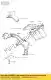 Marca, cubierta lateral, z1000sx Kawasaki 560541083