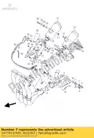 1477021H00, Suzuki, soporte comp, ch suzuki gsx r1000 1000 , Nuevo