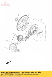 yamaha 3AY155830000 tappo, molla frizione avviamento - Il fondo