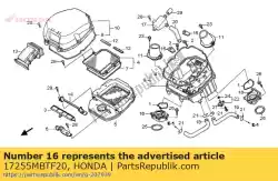 Aquí puede pedir articulación de Honda , con el número de pieza 17255MBTF20: