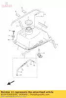 BD3F45600000, Yamaha, conjunto de filtro yamaha yfm 90 2016, Novo