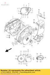 Here you can order the cover,generator from Suzuki, with part number 1135124B10: