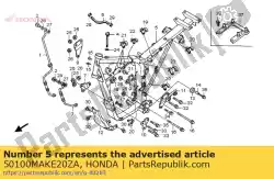 Qui puoi ordinare nessuna descrizione disponibile al momento da Honda , con numero parte 50100MAKE20ZA: