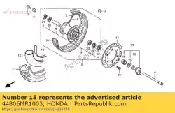 Aquí puede pedir engranaje, velocímetro de Honda , con el número de pieza 44806MR1003: