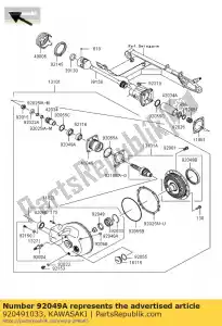 kawasaki 920491033 paraolio, sc32487 z1000-k1 - Il fondo