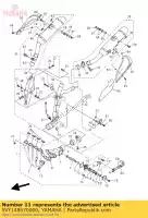 5VY148670000, Yamaha, support yamaha yzf r 1000 2004 2005 2006 2007 2008, Nouveau