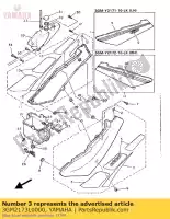 3GM2173L0000, Yamaha, ensemble graphique 1 yamaha fzr 1000, Nouveau