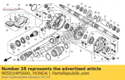 ring, 32x67x1. 5 van Honda, met onderdeel nummer 90501HP5600, bestel je hier online: