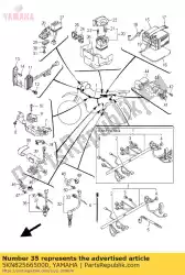 Aquí puede pedir interruptor, soporte lateral de Yamaha , con el número de pieza 5KN825665000: