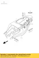 6814540F20Y7M, Suzuki, fita, moldura de enseada suzuki gsx r1000 1000 , Novo