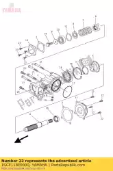 Ici, vous pouvez commander le boulon, montage du couvercle auprès de Yamaha , avec le numéro de pièce 1SCE118E0000: