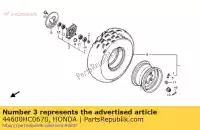 44600HC0670, Honda, hub assy., fr. wiel honda trx300ex fourtrax sporttrax sportrax 300 , Nieuw