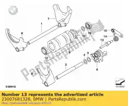 Here you can order the pin - 17x71,9         from BMW, with part number 23007681328: