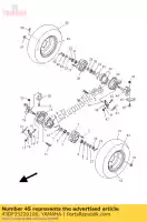 43DF35220100, Yamaha, Arm, knokkel 2 yamaha yfm 90 2009 2010 2011 2012 2013, Nieuw