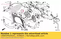 19005MGH641, Honda, nessuna descrizione disponibile honda  vfr 1200 2012 2013 2017, Nuovo