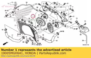 honda 19005MGH641 no description available - Bottom side