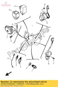 yamaha 3SX819400000 relais de démarrage assy (ms5d-361) - La partie au fond