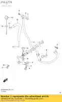 1646029F10, Suzuki, comp tuyau, huile t suzuki dr z400e z400s z400sm drz400e drz400sm 400 , Nouveau