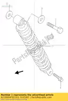 6210006F01163, Suzuki, Absorber,shock suzuki tr 50 1998 1999 2000, New