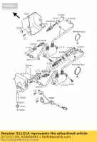 211211155, Kawasaki, bobina de ignição, rr vn1500-a2 kawasaki vn 1500 1988 1989 1990 1991 1992 1994 1995, Novo