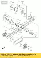 13095Y005, Kawasaki, embreagem-comp-alojamento kawasaki j  special edition se a sc125 b abs j125 125 , Novo