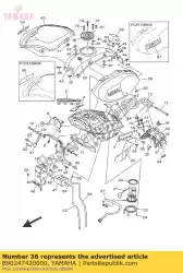 Aqui você pode pedir o ilhó em Yamaha , com o número da peça B90247420000: