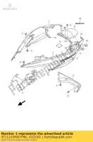 4711103H00YMK, Suzuki, copertina, cornice uh1 suzuki uh 125 200 2010 2011, Nuovo