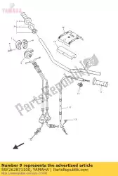 Aquí puede pedir cubierta, agarre de la tapa de Yamaha , con el número de pieza 5SF262871100: