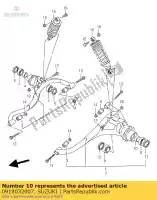 0918032007, Suzuki, distanziatore suzuki lt f 250 300 2000 2001, Nuovo