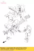 1WDF58700000, Yamaha, hoofdcilinder su yamaha  mt yzf r 300 320 660 2015 2016 2017 2018 2019 2020 2021, Nieuw