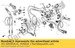 Aqui você pode pedir o sw assy, ?? Eng pare em Honda , com o número da peça 35130KSCA10: