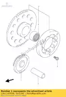 1261147E00, Suzuki, versnelling, starter id suzuki vl intruder lc u  vl125 vl250 250 125 , Nieuw