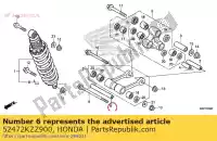 52472KZZ900, Honda, collar, connecting rod honda  crf 250 2013 2014 2015 2017 2018 2019, New