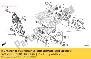 honda 52472KZZ900 collier, bielle - La partie au fond