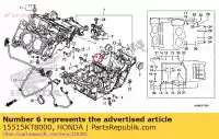 15515KT8000, Honda, orifice, 1,2 mm honda  (l) japanese domestic / nc29-100 cb cbr cbrr (g) japanese domestic / nc23-100 rvf vfr 400 600 750 800 900 1986 1987 1988 1989 1990 1991 1992 1993 1994 1995 1996 1997 1998 1999 2000 2001 2002 2003 2004 2005 2006 2007 2008 2009 2010 2011 2012 2013 20, Nouveau