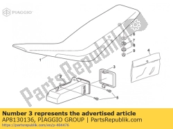 Aprilia AP8130136, Cobrir, OEM: Aprilia AP8130136
