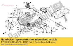 Aqui você pode pedir o nenhuma descrição disponível no momento em Honda , com o número da peça 17500MGH640ZA: