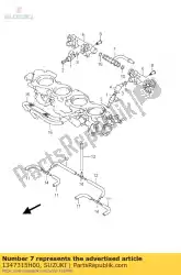 Aqui você pode pedir o articulação em Suzuki , com o número da peça 1347315H00: