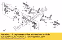 50660MM4000, Honda, Rami? komp., r. pillion ste honda nx  2 nx250 250 , Nowy