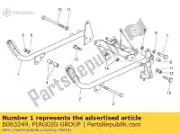 B063249, Piaggio Group, Rh craddle arm moto-guzzi v 750 2014, New