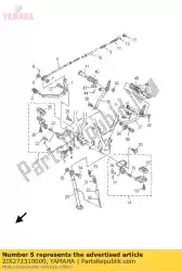 Here you can order the rod, brake from Yamaha, with part number 2JX272310000: