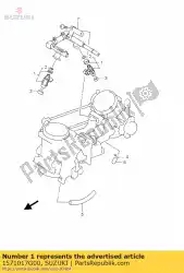 injector assy van Suzuki, met onderdeel nummer 1571017G00, bestel je hier online: