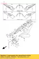 5EB2173L0000, Yamaha, conjunto gráfico 1 yamaha yzf r 600 6, Nuevo