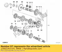 23002343195, BMW, stop schijf - 21,2x27,5x1 bmw  650 1996 1997 1998 1999 2000 2001 2002 2003 2004 2005 2006 2007, Nieuw