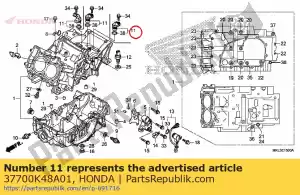 honda 37700K48A01 montagem do sensor, velocidade - Lado inferior