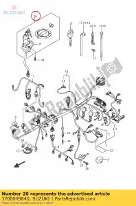 Suzuki 3700049840 slot set - Onderkant