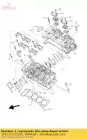 5VX111010100, Yamaha, conjunto de culata yamaha fz 600 2004 2005 2006 2007, Nuevo